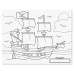 Melissa & Doug - Jumbo Colouring Pad - Blue Melissa & Doug - Jumbo Colouring Pad - Blue